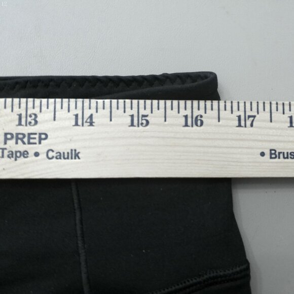 Victoria's Secret Crop Leggings Black with White Lettering XL - Picture 6 of 7